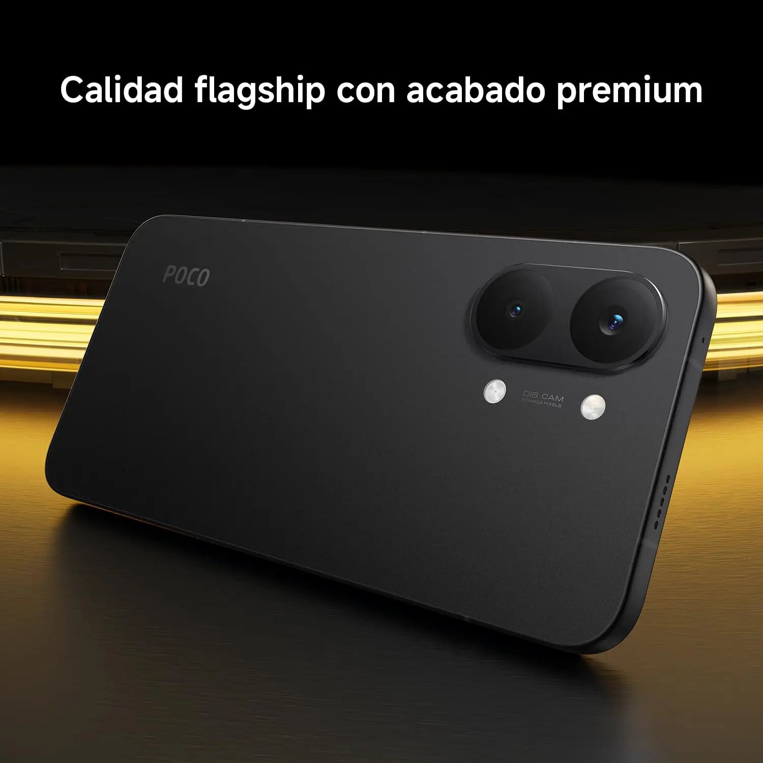 Smartphone Xiaomi Poco X8 Pro Max: versiones de 12 GB/256 GB y 12 GB/512 GB, procesador Dimensity 9500s, batería de 8500 mAh, sensor Light Fusion 600 de 50 MP con OIS, cargador no incluido (versión española).