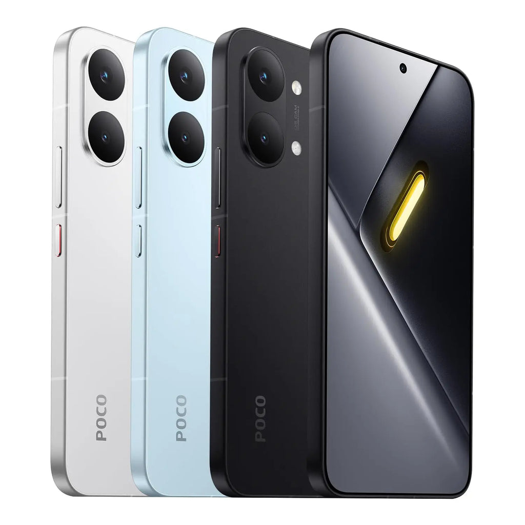 Smartphone Xiaomi Poco X8 Pro Max: versiones de 12 GB/256 GB y 12 GB/512 GB, procesador Dimensity 9500s, batería de 8500 mAh, sensor Light Fusion 600 de 50 MP con OIS, cargador no incluido (versión española).
