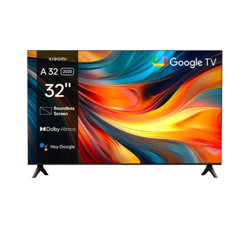 Xiaomi TV A 32, tamaño compacto con pantalla a color, sonido dinámico con Dolby Audio™, DTS-X y DTS Virtual:X, acabado metálico de alta gama