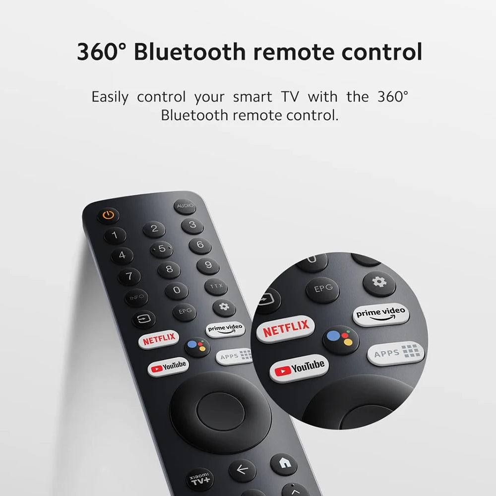 Xiaomi TV A 32, tamaño compacto con pantalla a color, sonido dinámico con Dolby Audio™, DTS-X y DTS Virtual:X, acabado metálico de alta gama