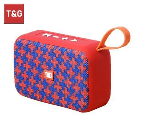 Mini barra de sonido portátil inalámbrica TG506 (Bluetooth 5.0, Hi-Fi), para interiores y exteriores; compatible con tarjeta TF y radio FM; resistente al agua.