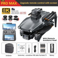 Dron profesional L600 PRO MAX con GPS, cámara dual HD 8K, estabilizador (gimbal) de 3 ejes, sistema de evitación de obstáculos, FPV, motores sin escobillas, WiFi 5G y control remoto.