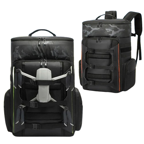 Mochila para drones y equipo de escalada: bolsa grande para fotografía, deportes y actividades al aire libre, con compartimento para portátil y separación de artículos secos/húmedos; apta para viajes de negocios.