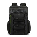 Drone and climbing gear backpack: large bag for photography, sports, and outdoor activities, with laptop compartment and dry/wet item separation; suitable for business travel.