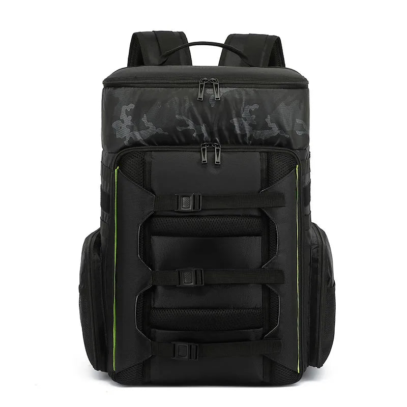 Mochila para drones y equipo de escalada: bolsa grande para fotografía, deportes y actividades al aire libre, con compartimento para portátil y separación de artículos secos/húmedos; apta para viajes de negocios.